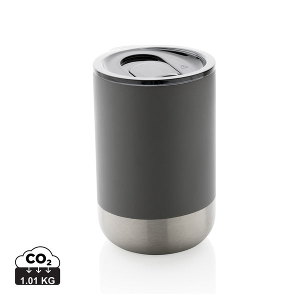 Carica l&#39;immagine nel visualizzatore di Gallery, tazze termiche e bicchieri con tappo personalizzate in acciaio inossidabile riciclato, acciaio inossidabile riciclato colore carbon-fossile_grigio 121715023 DET09
