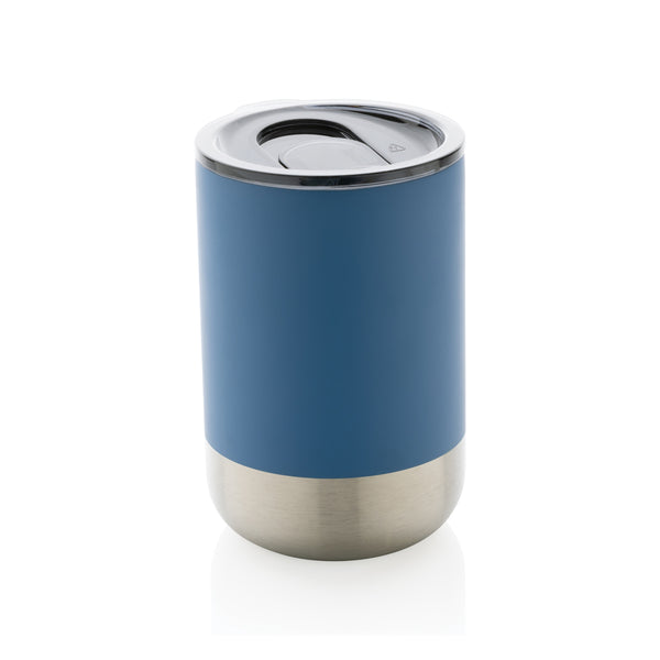 tazze termiche e bicchieri con tappo personalizzate in acciaio inossidabile riciclato, acciaio inossidabile riciclato colore blu_blu 121715023 VAR04
