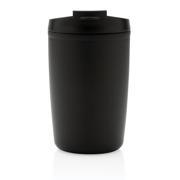 Carica l&#39;immagine nel visualizzatore di Gallery, tazze termiche e bicchieri con tappo personalizzate in polipropilene riciclato colore nero_nero 121715025 DET09
