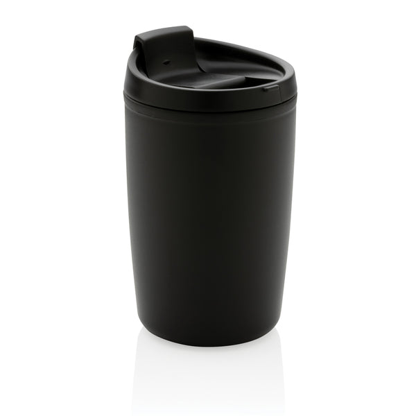 Carica l&#39;immagine nel visualizzatore di Gallery, tazze termiche e bicchieri con tappo personalizzate in polipropilene riciclato colore nero_nero 121715025 DET09
