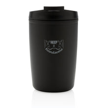Carica l&#39;immagine nel visualizzatore di Gallery, tazze termiche e bicchieri con tappo personalizzate in polipropilene riciclato colore nero_nero 121715025 DET08
