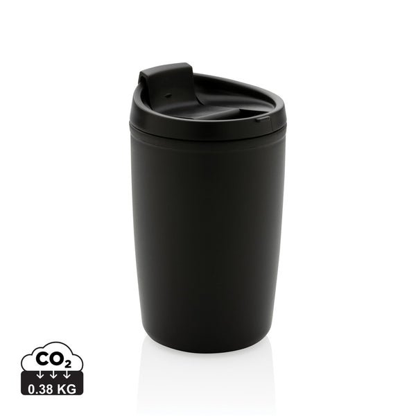 Carica l&#39;immagine nel visualizzatore di Gallery, tazze termiche e bicchieri con tappo personalizzate in polipropilene riciclato colore nero_nero 121715025 DET09
