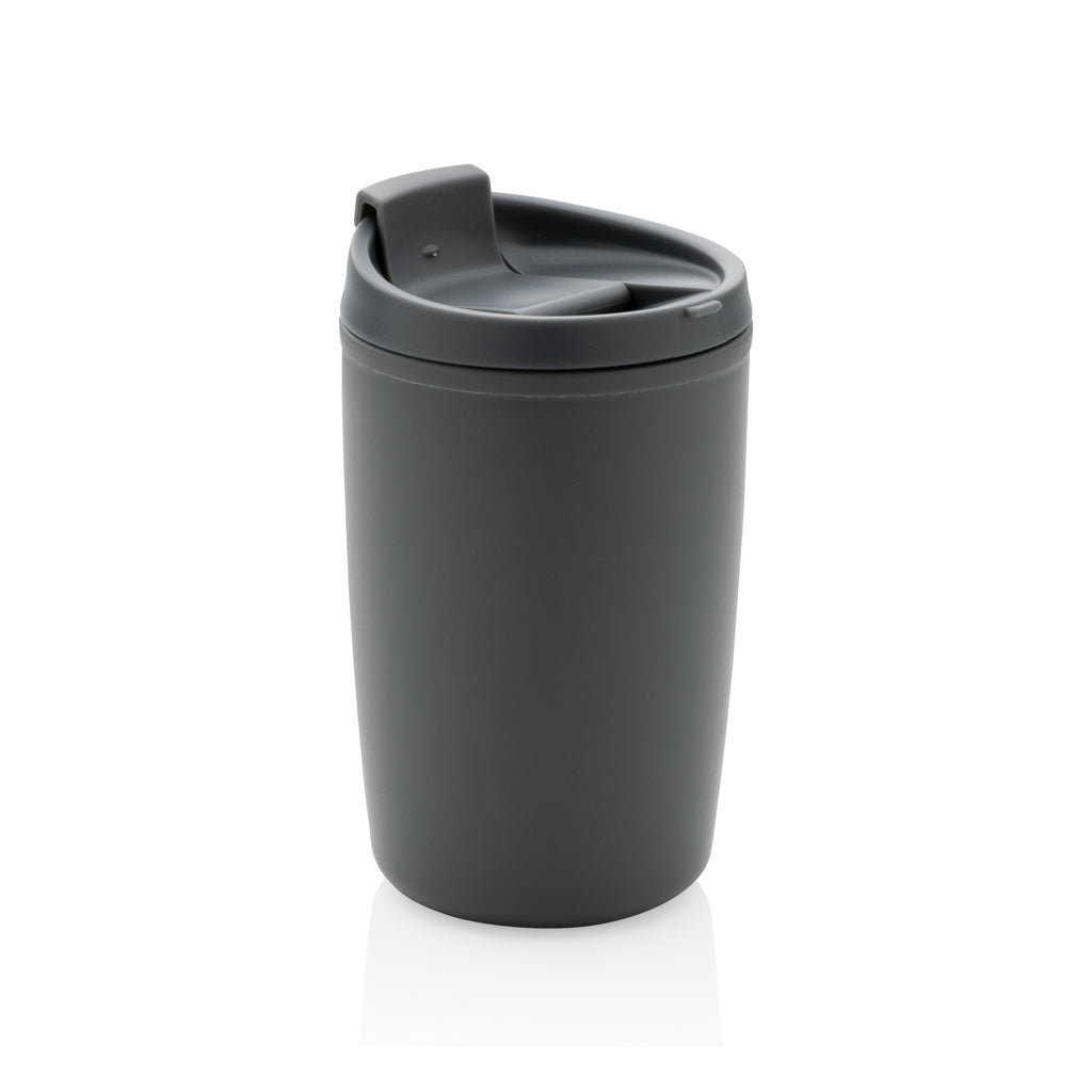 tazze termiche e bicchieri con tappo personalizzate in polipropilene riciclato colore carbon-fossile_grigio 121715025 VAR02