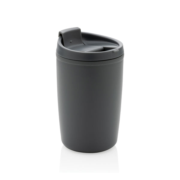 tazze termiche e bicchieri con tappo personalizzate in polipropilene riciclato colore carbon-fossile_grigio 121715025 VAR02