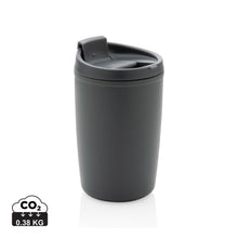Carica l&#39;immagine nel visualizzatore di Gallery, tazze termiche e bicchieri con tappo personalizzate in polipropilene riciclato colore carbon-fossile_grigio 121715025 DET01
