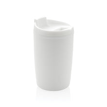 Carica l&#39;immagine nel visualizzatore di Gallery, tazze termiche e bicchieri con tappo da personalizzare in polipropilene riciclato colore bianco_bianco 121715025 DET02
