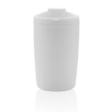 Carica l&#39;immagine nel visualizzatore di Gallery, tazze termiche e bicchieri con tappo da personalizzare in polipropilene riciclato colore bianco_bianco 121715025 DET03
