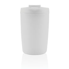 Carica l&#39;immagine nel visualizzatore di Gallery, tazze termiche e bicchieri con tappo da personalizzare in polipropilene riciclato colore bianco_bianco 121715025 DET05
