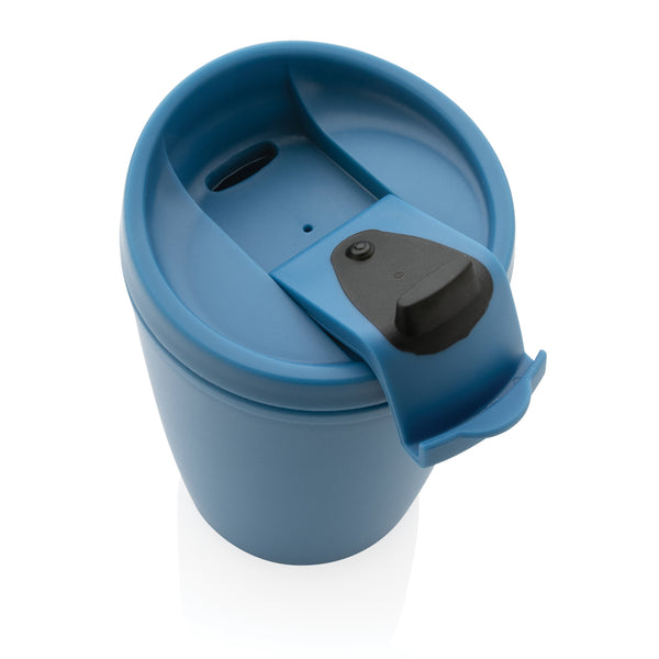 Carica l&#39;immagine nel visualizzatore di Gallery, tazze termiche e bicchieri con tappo personalizzate in polipropilene riciclato colore blu_blu 121715025 DET09
