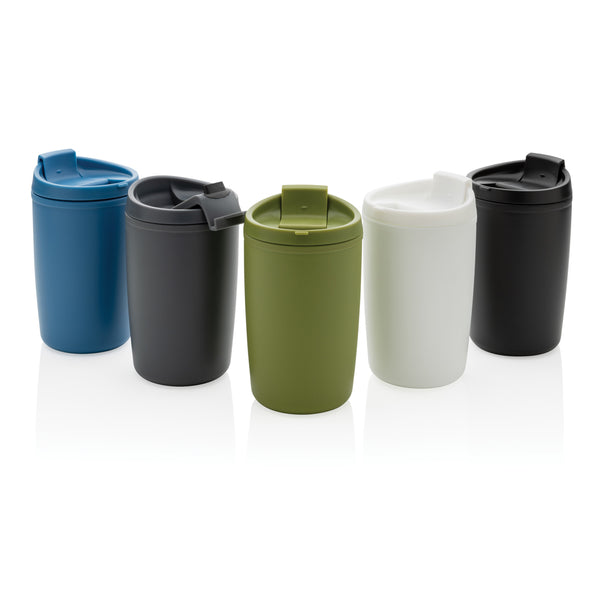 Carica l&#39;immagine nel visualizzatore di Gallery, tazze termiche e bicchieri con tappo personalizzate in polipropilene riciclato colore blu_blu 121715025 DET09
