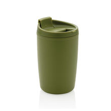 Carica l&#39;immagine nel visualizzatore di Gallery, tazze termiche e bicchieri con tappo personalizzate in polipropilene riciclato colore verde_verde 121715025 VAR05
