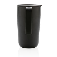 Carica l&#39;immagine nel visualizzatore di Gallery, tazze termiche e bicchieri con tappo personalizzate in polipropilene riciclato, acciaio inossidabile colore nero_nero 121715040 DET04
