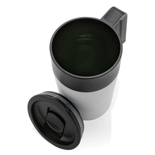 Carica l&#39;immagine nel visualizzatore di Gallery, tazze termiche e bicchieri con tappo da personalizzare in polipropilene riciclato, acciaio inossidabile colore bianco_bianco 121715040 DET07
