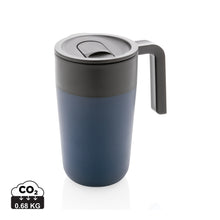 Carica l&#39;immagine nel visualizzatore di Gallery, tazze termiche e bicchieri con tappo personalizzate in polipropilene riciclato, acciaio inossidabile colore blu-navy_blu 121715040 DET01
