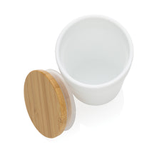 Carica l&#39;immagine nel visualizzatore di Gallery, tazze termiche e bicchieri con tappo da personalizzare in polipropilene riciclato, bambù colore bianco_bianco 121715046 DET04
