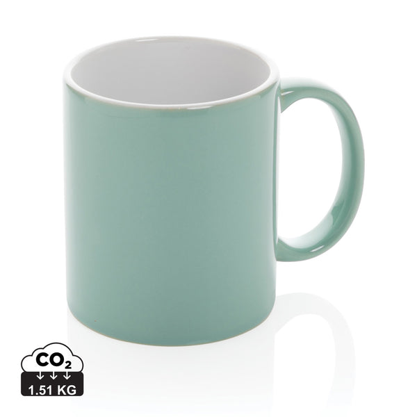 Carica l&#39;immagine nel visualizzatore di Gallery, tazze personalizzate in ceramica colore verde_verde 121715118 DET09
