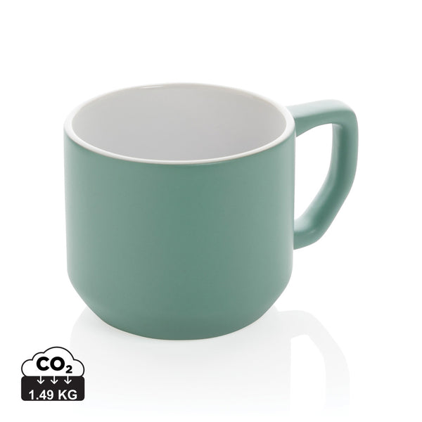 Carica l&#39;immagine nel visualizzatore di Gallery, tazze personalizzate in ceramica colore verde_verde 121715121 DET09

