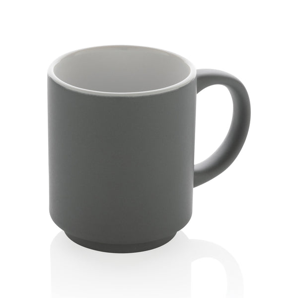 Carica l&#39;immagine nel visualizzatore di Gallery, tazze personalizzate in ceramica colore grigio_grigio 121715124 DET09

