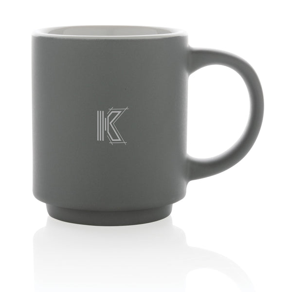 Carica l&#39;immagine nel visualizzatore di Gallery, tazze personalizzate in ceramica colore grigio_grigio 121715124 DET09
