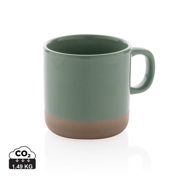 Carica l&#39;immagine nel visualizzatore di Gallery, tazze personalizzate in ceramica colore verde_verde 121715128 DET09

