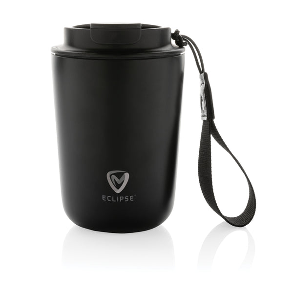 Carica l&#39;immagine nel visualizzatore di Gallery, tazze termiche e bicchieri con tappo personalizzate in acciaio inossidabile riciclato colore nero_nero 121715219 DET09
