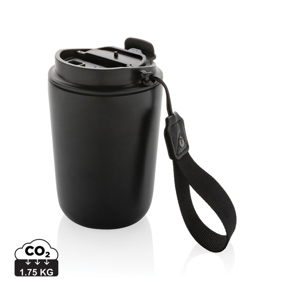 Carica l&#39;immagine nel visualizzatore di Gallery, tazze termiche e bicchieri con tappo personalizzate in acciaio inossidabile riciclato colore nero_nero 121715219 DET09
