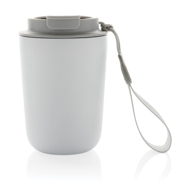 Carica l&#39;immagine nel visualizzatore di Gallery, tazze termiche e bicchieri con tappo da personalizzare in acciaio inossidabile riciclato colore bianco_bianco 121715219 DET09
