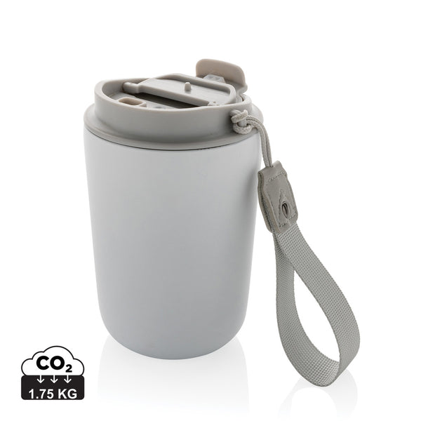 Carica l&#39;immagine nel visualizzatore di Gallery, tazze termiche e bicchieri con tappo da personalizzare in acciaio inossidabile riciclato colore bianco_bianco 121715219 DET09
