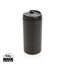 Carica l&#39;immagine nel visualizzatore di Gallery, tazze termiche e bicchieri con tappo personalizzate in acciaio inossidabile riciclato, pp colore nero_nero 121715221 DET01
