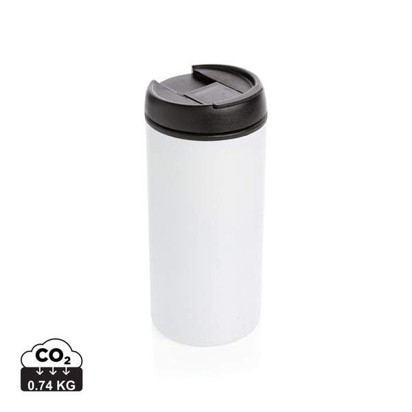 Carica l&#39;immagine nel visualizzatore di Gallery, tazze termiche e bicchieri con tappo da personalizzare in acciaio inossidabile riciclato, pp colore bianco_bianco 121715221 DET09
