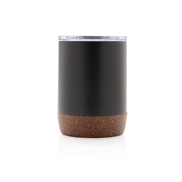 Carica l&#39;immagine nel visualizzatore di Gallery, tazze termiche e bicchieri con tappo personalizzate in acciaio inossidabile riciclato, sughero colore nero_nero 121715222 DET09
