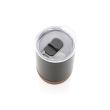 Carica l&#39;immagine nel visualizzatore di Gallery, tazze termiche e bicchieri con tappo personalizzate in acciaio inossidabile riciclato, sughero colore nero_nero 121715222 DET05
