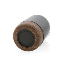 Carica l&#39;immagine nel visualizzatore di Gallery, tazze termiche e bicchieri con tappo personalizzate in acciaio inossidabile riciclato, sughero colore nero_nero 121715222 DET07
