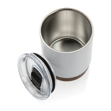 Carica l&#39;immagine nel visualizzatore di Gallery, tazze termiche e bicchieri con tappo da personalizzare in acciaio inossidabile riciclato, sughero colore bianco_bianco 121715222 DET05
