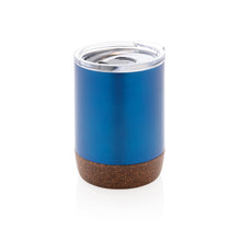 Carica l&#39;immagine nel visualizzatore di Gallery, tazze termiche e bicchieri con tappo personalizzate in acciaio inossidabile riciclato, sughero colore blu_blu 121715222 VAR03
