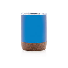 Carica l&#39;immagine nel visualizzatore di Gallery, tazze termiche e bicchieri con tappo personalizzate in acciaio inossidabile riciclato, sughero colore blu_blu 121715222 DET03
