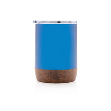 Carica l&#39;immagine nel visualizzatore di Gallery, tazze termiche e bicchieri con tappo personalizzate in acciaio inossidabile riciclato, sughero colore blu_blu 121715222 DET04
