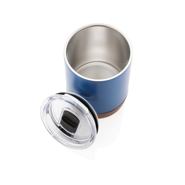 Carica l&#39;immagine nel visualizzatore di Gallery, tazze termiche e bicchieri con tappo personalizzate in acciaio inossidabile riciclato, sughero colore blu_blu 121715222 DET09
