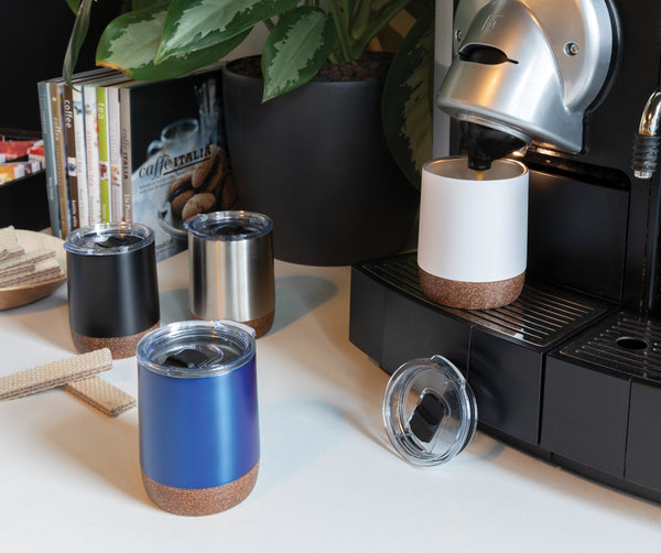 Carica l&#39;immagine nel visualizzatore di Gallery, tazze termiche e bicchieri con tappo personalizzate in acciaio inossidabile riciclato, sughero colore blu_blu 121715222 DET09
