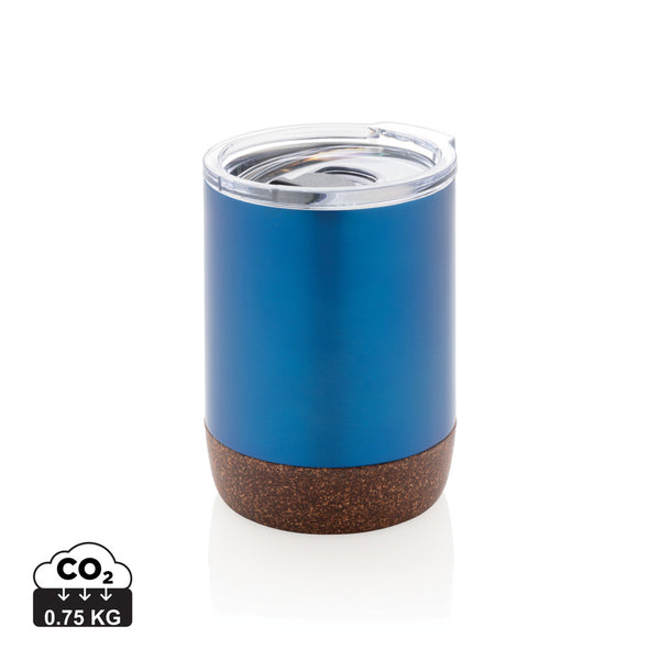 Carica l&#39;immagine nel visualizzatore di Gallery, tazze termiche e bicchieri con tappo personalizzate in acciaio inossidabile riciclato, sughero colore blu_blu 121715222 DET09

