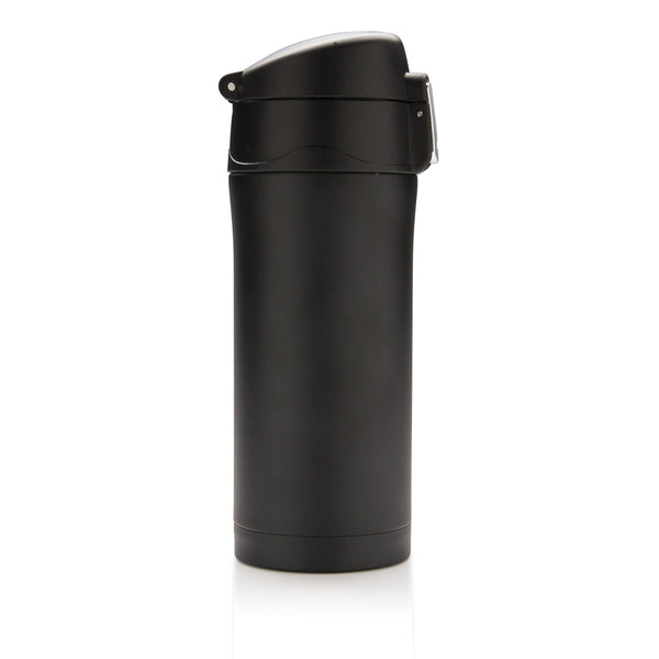 Carica l&#39;immagine nel visualizzatore di Gallery, tazze termiche e bicchieri con tappo personalizzate in acciaio inossidabile riciclato colore nero_nero 121715223 DET09
