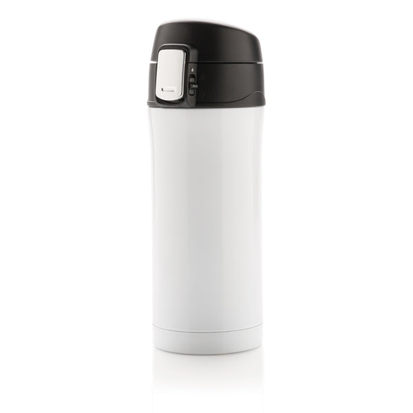 tazze termiche e bicchieri con tappo da personalizzare in acciaio inossidabile riciclato colore bianco_bianco 121715223 VAR02