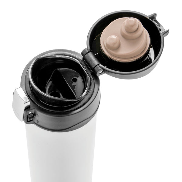 Carica l&#39;immagine nel visualizzatore di Gallery, tazze termiche e bicchieri con tappo da personalizzare in acciaio inossidabile riciclato colore bianco_bianco 121715223 DET09

