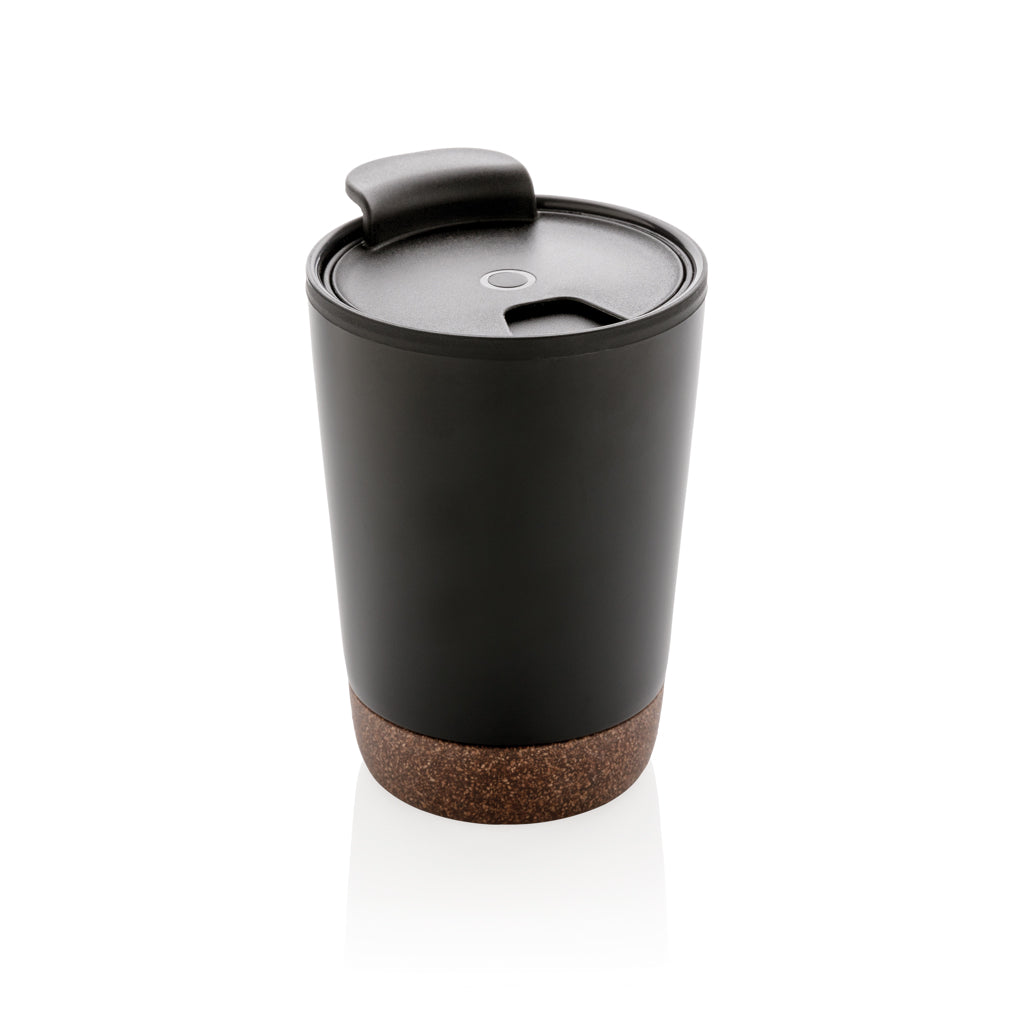 tazze termiche e bicchieri con tappo personalizzate in acciaio inossidabile riciclato colore nero_nero 121715224 VAR01