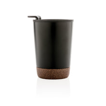 Carica l&#39;immagine nel visualizzatore di Gallery, tazze termiche e bicchieri con tappo personalizzate in acciaio inossidabile riciclato colore nero_nero 121715224 DET05
