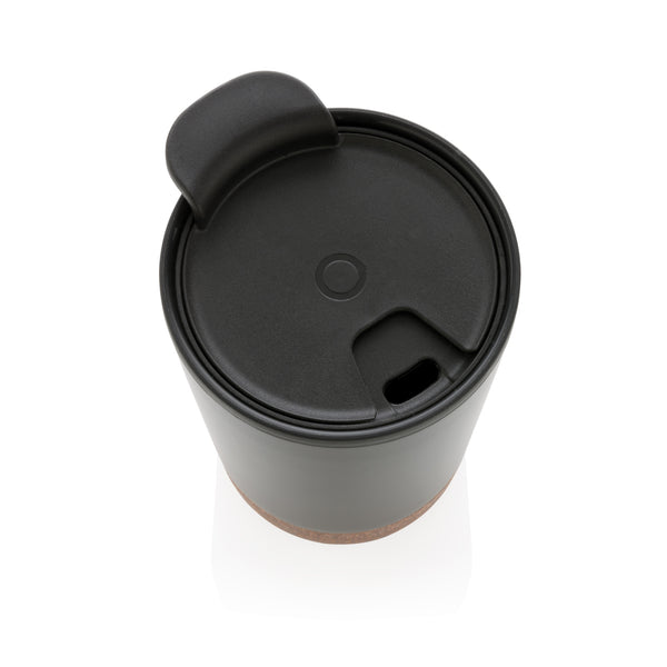 Carica l&#39;immagine nel visualizzatore di Gallery, tazze termiche e bicchieri con tappo personalizzate in acciaio inossidabile riciclato colore nero_nero 121715224 DET09
