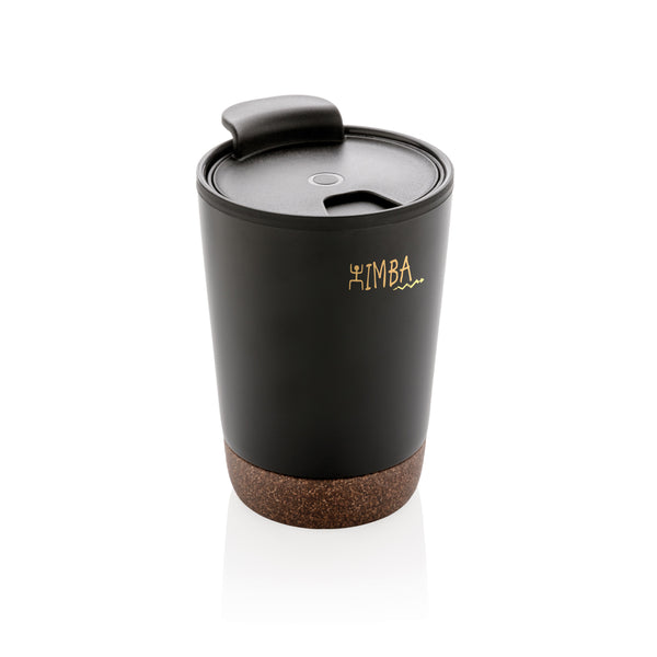 Carica l&#39;immagine nel visualizzatore di Gallery, tazze termiche e bicchieri con tappo personalizzate in acciaio inossidabile riciclato colore nero_nero 121715224 DET09

