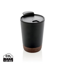 Carica l&#39;immagine nel visualizzatore di Gallery, tazze termiche e bicchieri con tappo personalizzate in acciaio inossidabile riciclato colore nero_nero 121715224 DET01
