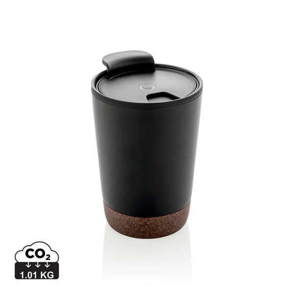 Carica l&#39;immagine nel visualizzatore di Gallery, tazze termiche e bicchieri con tappo personalizzate in acciaio inossidabile riciclato colore nero_nero 121715224 DET09
