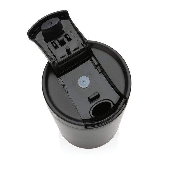 Carica l&#39;immagine nel visualizzatore di Gallery, tazze termiche e bicchieri con tappo personalizzate in acciaio inossidabile riciclato colore nero_nero 121715226 DET09
